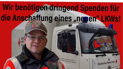 Ein „Neuer“ LKW für das DRK in Wildeshausen