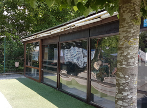 Sanierung des Bouleheimes im Sportpark Erlfeld