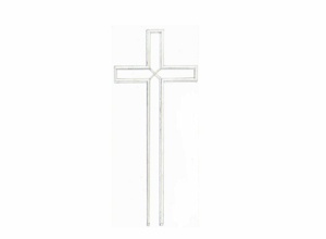 Neues Friedhofskreuz aus Gussbronze