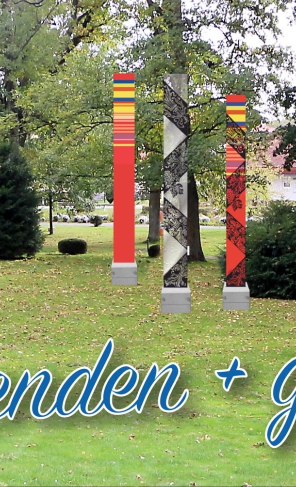 Glaskunst im Kurpark