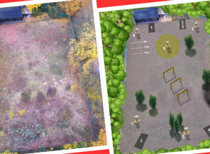 Neue Hindernisse und Discgolfkörbe fürs Discgolfcenter der SG Marßel