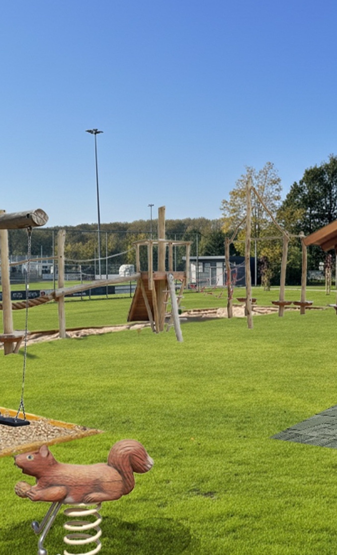 Spiel und Rastzone am Sportgelände des SV Bad Bentheim