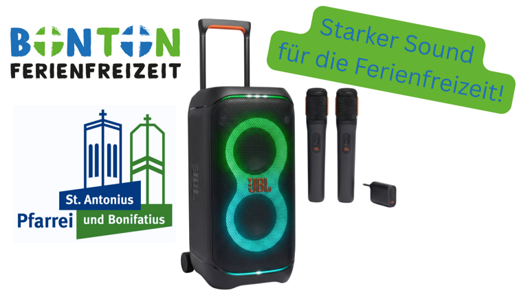 Starker Sound für die Bonton Ferienfreizeit