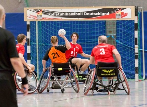 Rollstuhl-Handball im TuS Fürstenfeldbruck