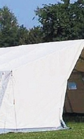 Materialzelt für das Zeltlager Alt-GMHütte
