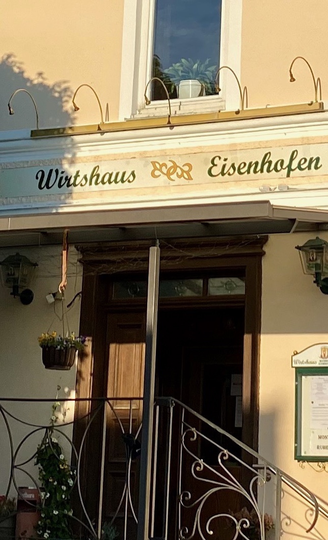 Neues modernes  barrierefreies WC für das Wirtshaus Eisenhofen