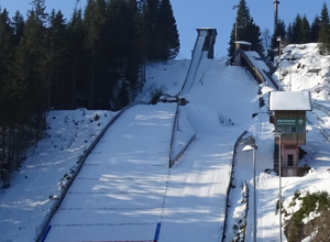 Neue Anlaufspur Ruhesteinschanze