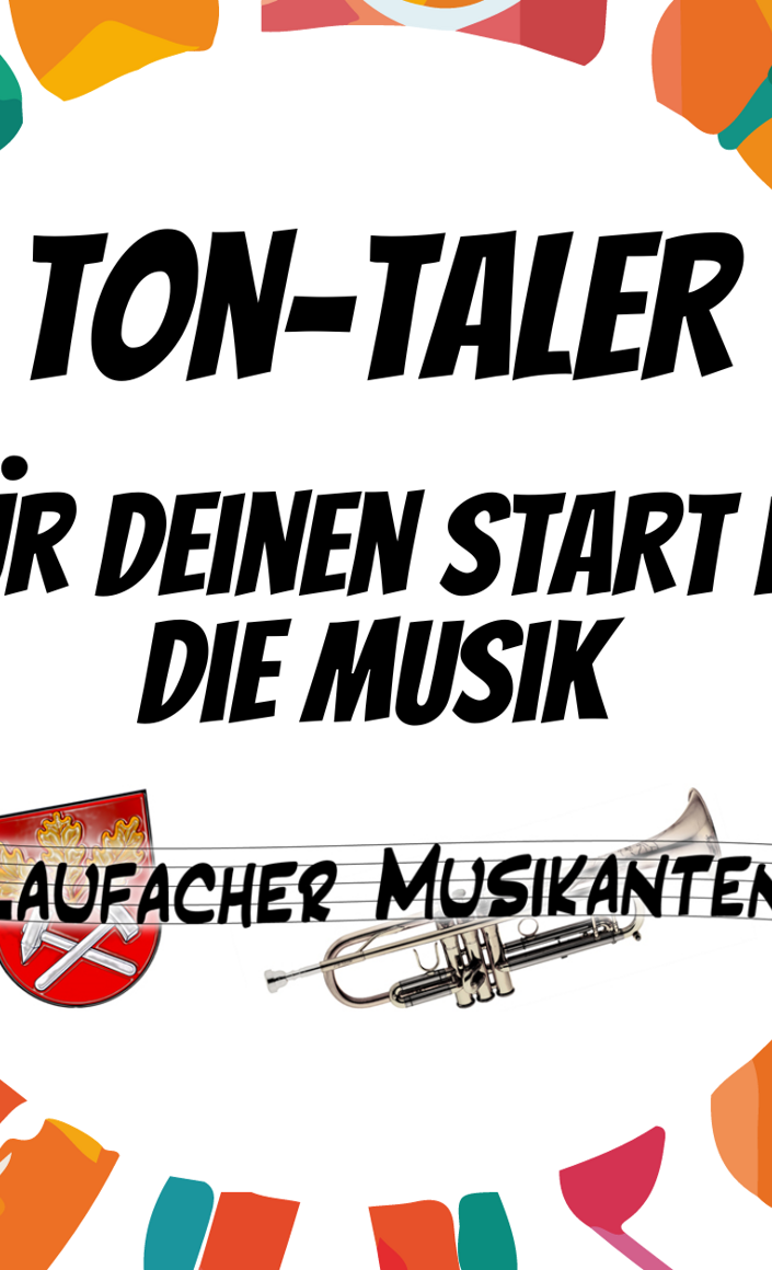 Musikverein Laufach - Ton-Taler für den Start in die Musik