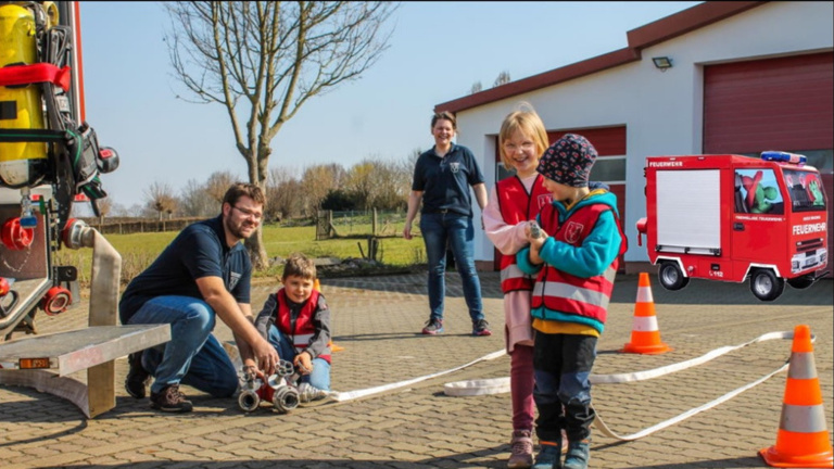 Löschmobil für die Kinderfeuerwehr