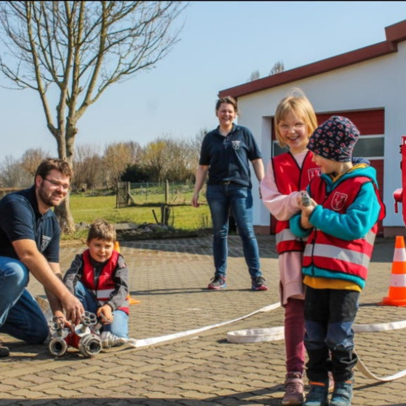 Löschmobil für die Kinderfeuerwehr