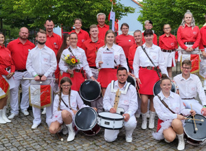 Landesmeisterschaft 2023: Sachsens Spielleute in Crimmitschau