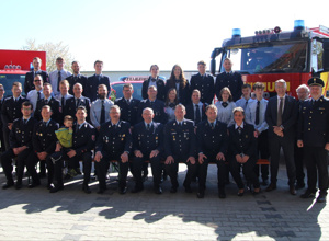 endlich eine Feuerwehrfahne für die Feuerwehr Pettstadt