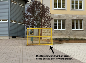 Boulderwand Schiller-Gymnasium Hof