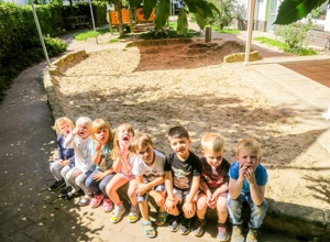 Klettergerüst für das Kinderland in Lotte