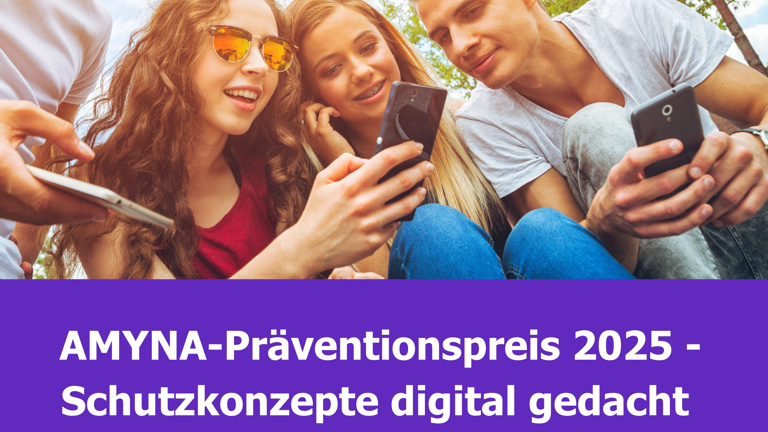 AMYNA-Präventionspreis 2025 - Schutzkonzepte digital gedacht