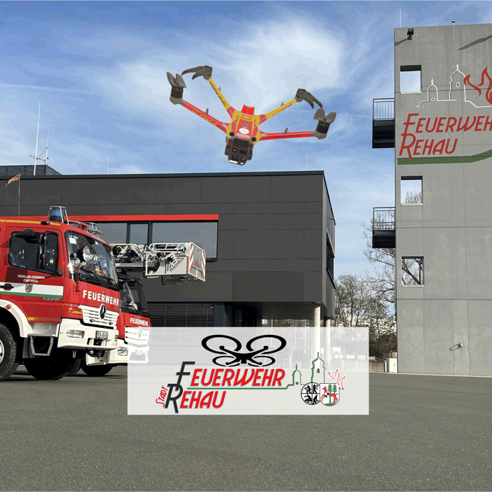 Neue Einsatzdrohne für mehr Sicherheit - Feuerwehr Rehau