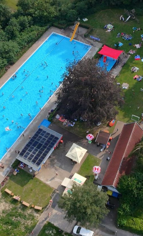 Modernisierung von technischen Anlagen im Freibad Lenzinghausen