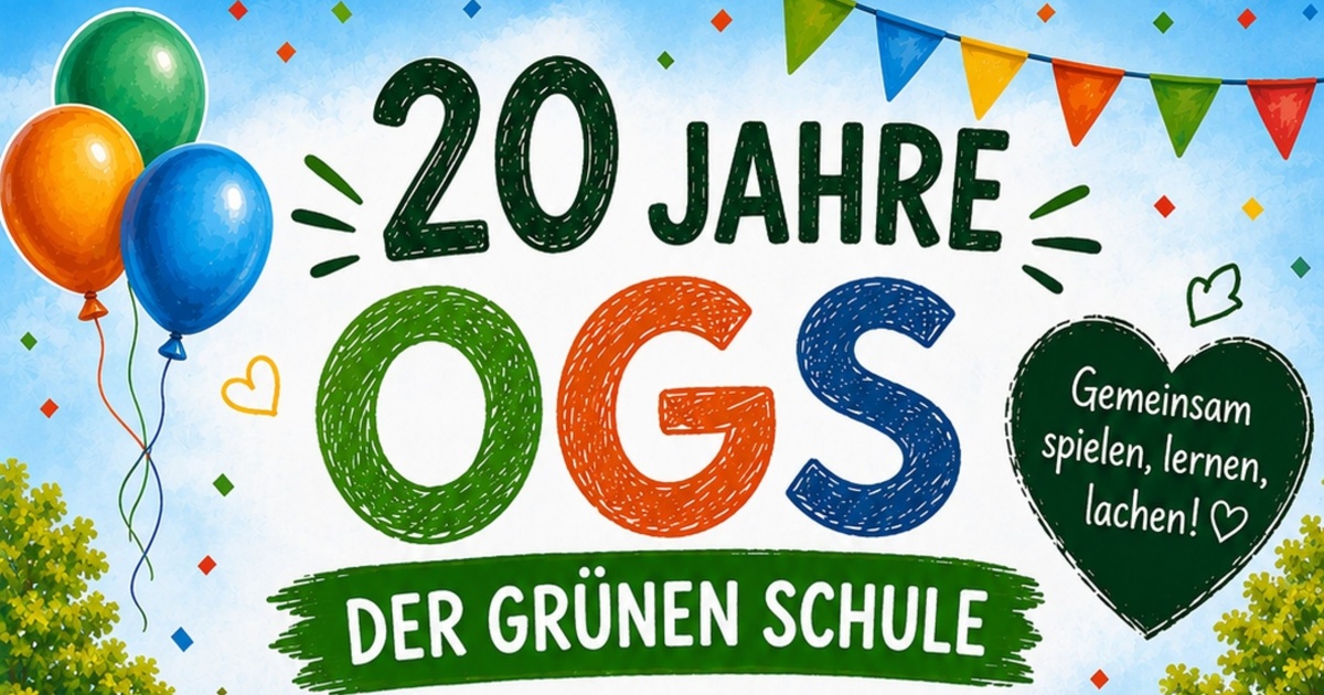 Jubiläumsfeier 20 Jahre OGS - Viele schaffen mehr