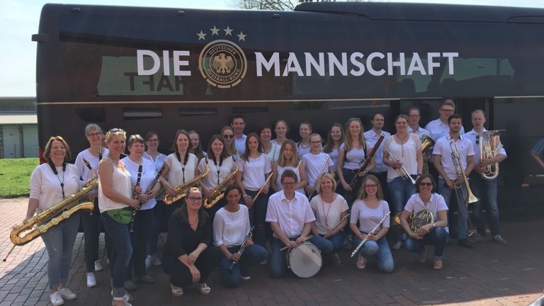 Zuwachs bei den Saxophonen