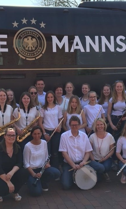 Zuwachs bei den Saxophonen