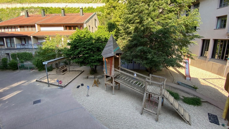 Neugestaltung des Aussenbereiches des Kindergarten St. Burkard