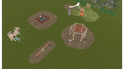 Spielplatzneugestaltung Alsdorf/ Eifel