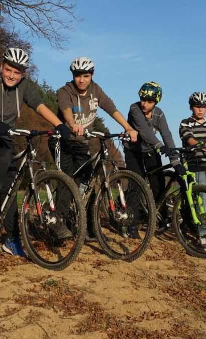 Mountainbike-Fahrräder für die Schule