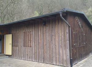 Neuer Empfangsbereich für unsere Skihütte