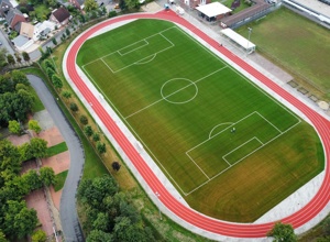Umbau Kunstrasen mit Kunststofflaufbahn SuS Legden