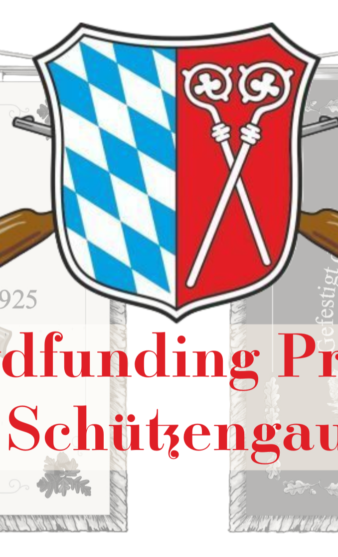 Standarte für den Schützengau Bad Tölz zum 100-jährigen Jubiläum 2025
