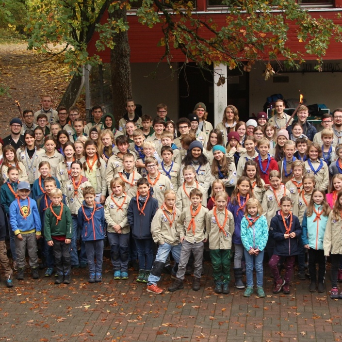 Pfadfinden in Ziegelstein