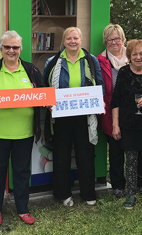 Ein Bücherschrank für unser Dorf