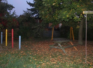 Ein Klettergerüst für den Bullenheimer Spielplatz