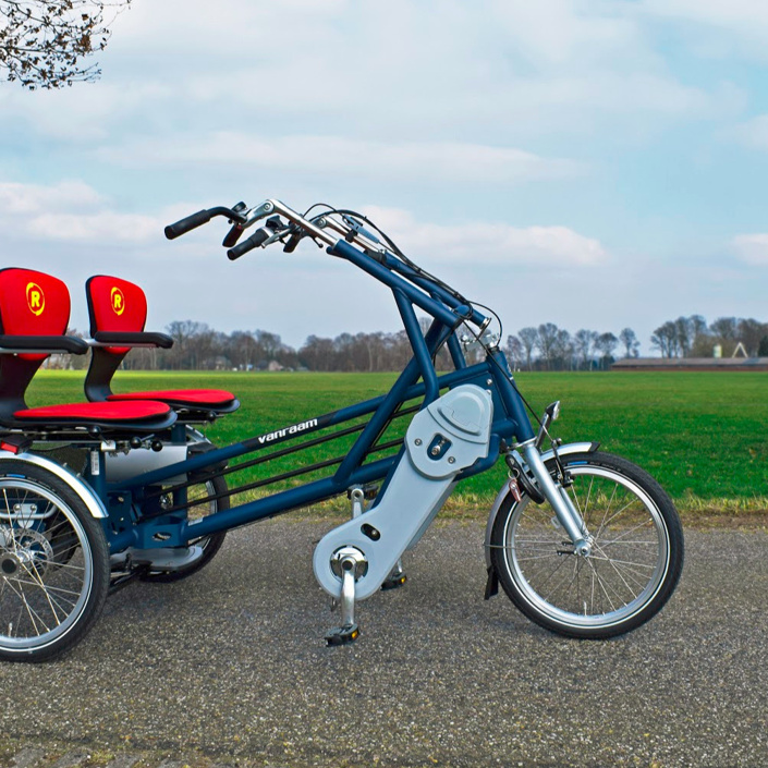 Spezialfahrrad für Menschen mit Einschränkungen