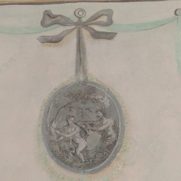 Entdeckt! Wandmalerei im Markgrafenmuseum Neustadt/Aisch