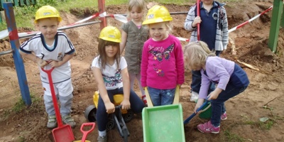 Spielplatz Kindergartenkinder Queidersbach