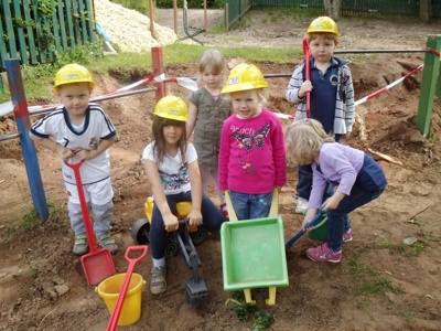 Spielplatz Kindergartenkinder Queidersbach