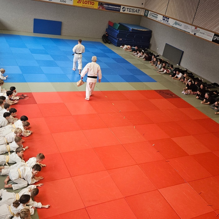 Neue Matten für unser Dojo