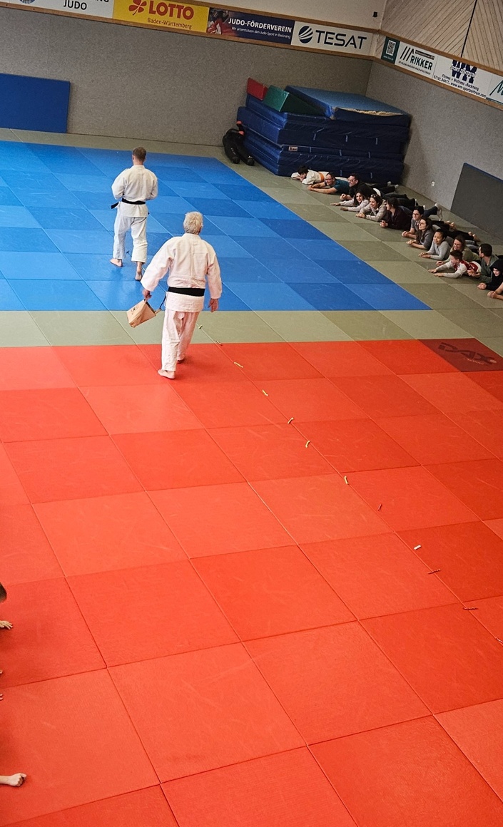 Neue Matten für unser Dojo