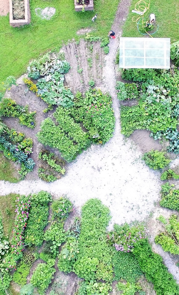 Stroh-Lehm Hütte für unseren Gemeinschaftsgarten