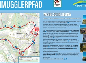 Holzfigur Schmuggler für Schmugglerpfad