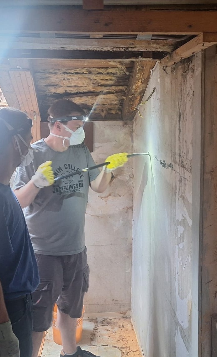 Renovierung der Wohnung für unser hopetown WG Projekt