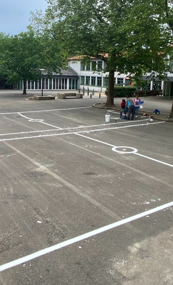 Projekt Schulhofgestaltung Niedschule Hemmersdorf