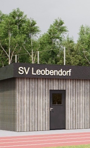 Errichtung einer neuen Materialhütte für den SV Leobendorf