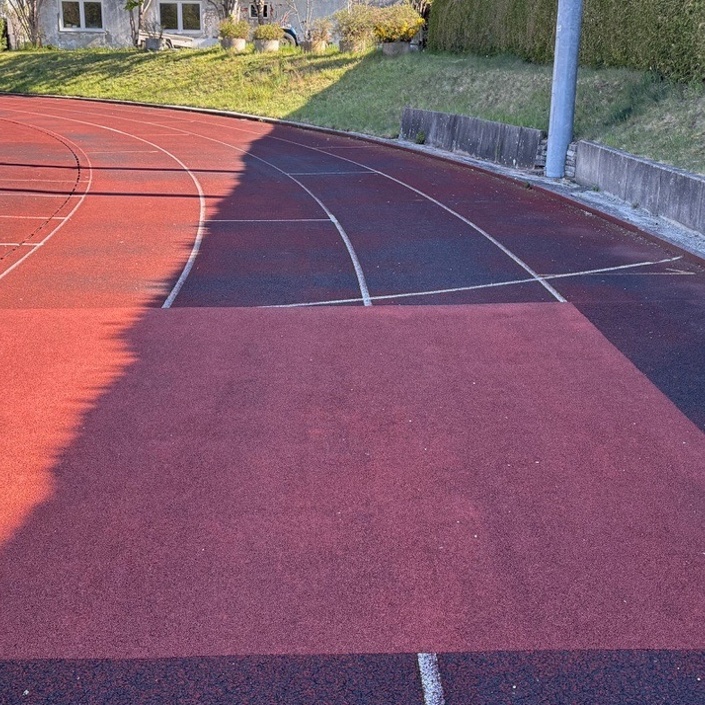 Sanierung der Tartanbahn