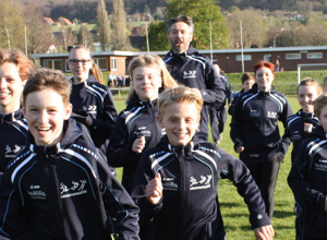 Transporter für die Leichtathleten