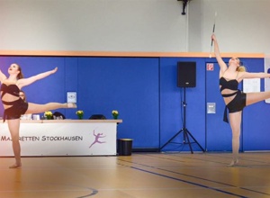 Sportlerunterstützung Twirling TV 1886 Langenselbold - Europacup 2018
