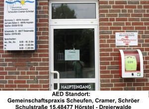 AED Standort: Sassen Kamp