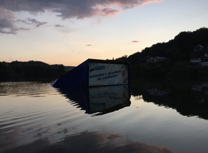 Wasserski-Sprungschanze Seepark Kirchheim