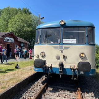 Führerstandsmitfahrt auf der Musikwinkelbahn